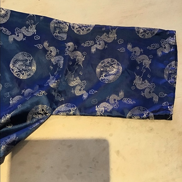 Solz Squirrel Long Blue Robe - Picture 5 of 7